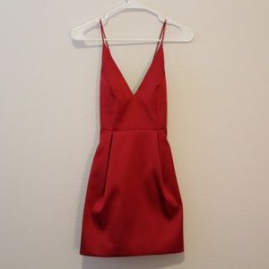 Red Topshop Formal Dress